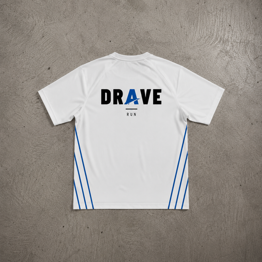 T-shirt Homme — Bleu/Blanc