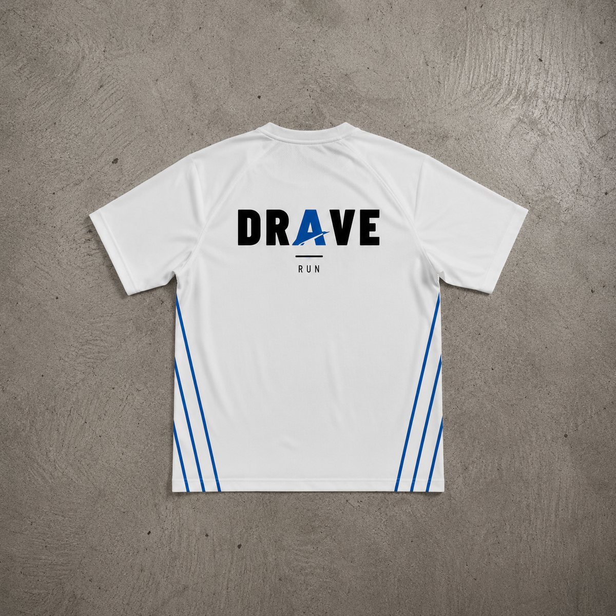 T-shirt Homme — Bleu/Blanc
