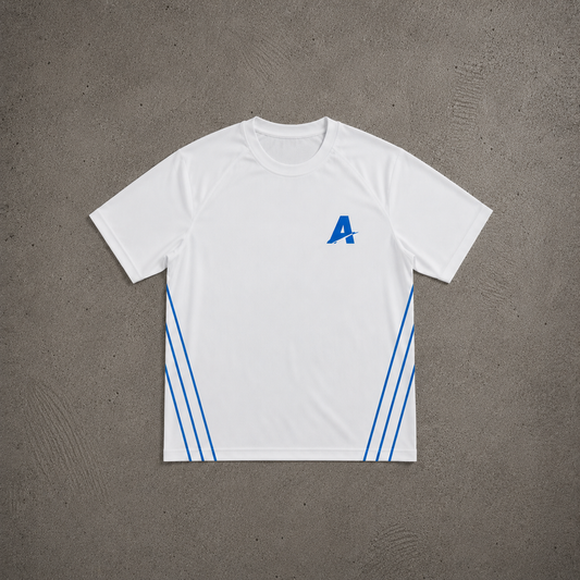T-shirt Homme — Bleu/Blanc
